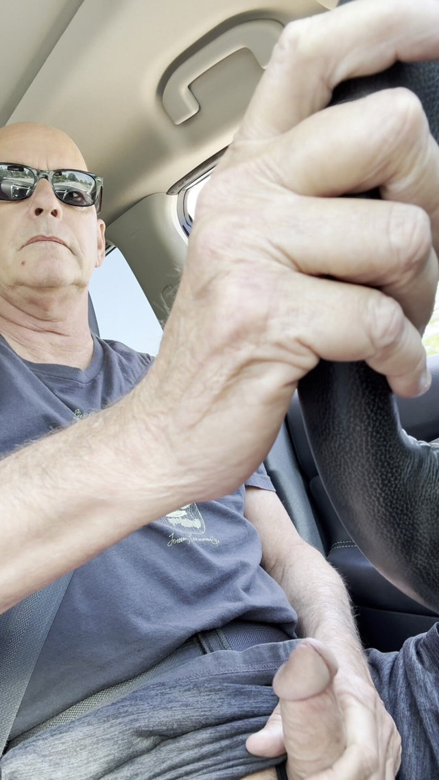 Stepdaddy Jerks in While Driving (Professor Paul)