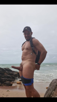 I Was Alone on the Beach, It Made Me Horny but Soon Someone Arrived