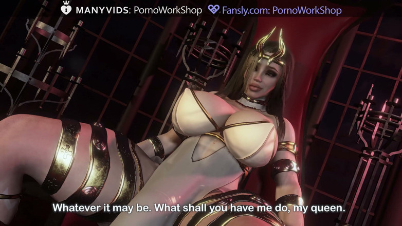 FutaPornoWorkshop: Futanari, Rough Sex with a Maid, a Black Transgender Girl