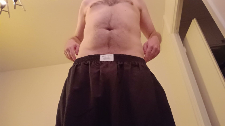 Ed Eden: Long and Short Black Trousers