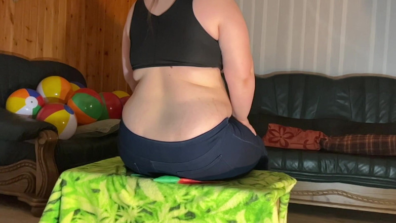 BeachBallsDuo: 12 25cm Very Soft Beachballs Totaly Crushed by Riding and Jumping...