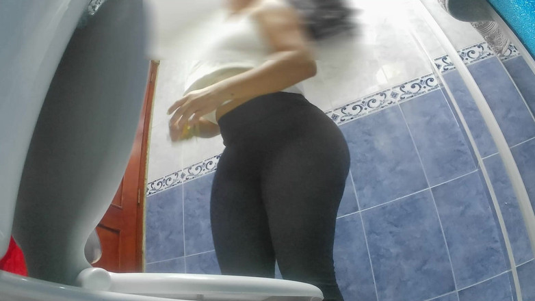 SENSESEX: Ecina est filmée dans la salle de bain, compilation