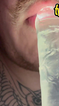 Glowing Dildo - Smoking