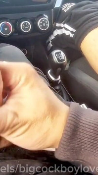 Truckers Came on the Highway by Jerking Each Other off, Lots of Cum, Big Dicks.