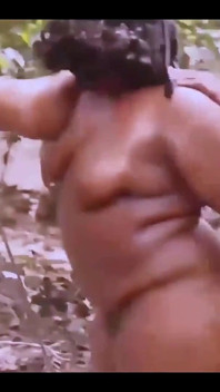 Naughty African BBW Had Sex with Her Husband Driver - Bush Hardcore Doggystyle