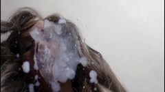 Spitting all over your face
