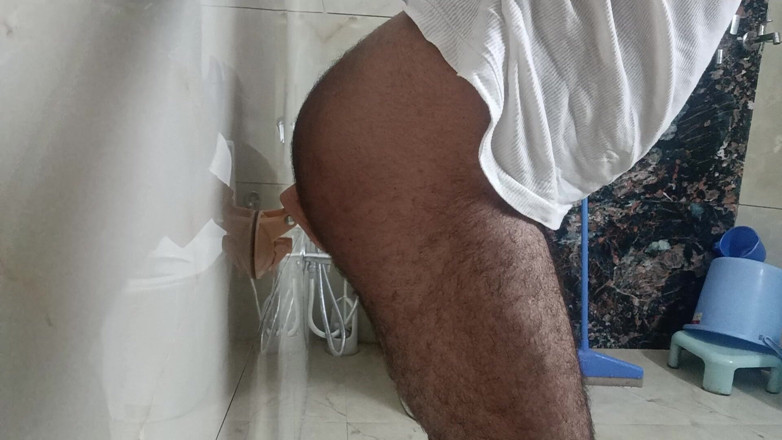 Rajasthani-old-lover: 이웃 의붓아버지와 딜도 바이브레이터로 마스터브레이터를 즐기는 인도 인도 남자