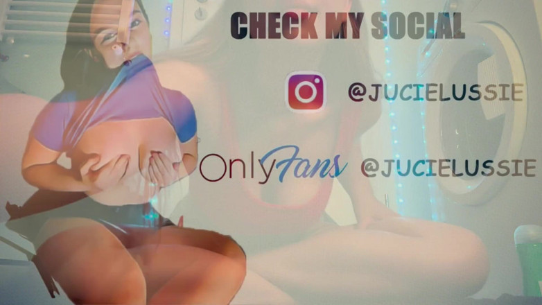 JuiceLussie: 피스팅 후장. 거유 아마추어 자위