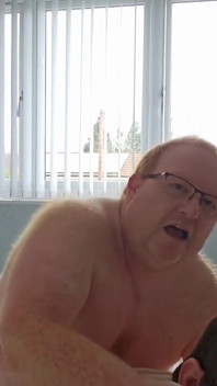 Stepdaddy Fucks Boy on Bed