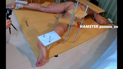 Pazuzu_zu: Femdom feet tickling+ass fucking+handjob with ruined orgasm