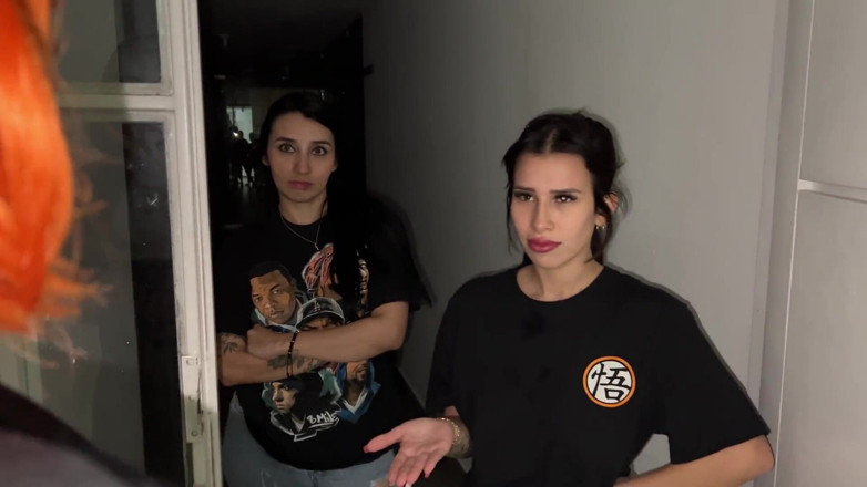 Katty Blake: Lesbijka tomboy trójkąt kończy na tym, że zjadła duży biały tyłek