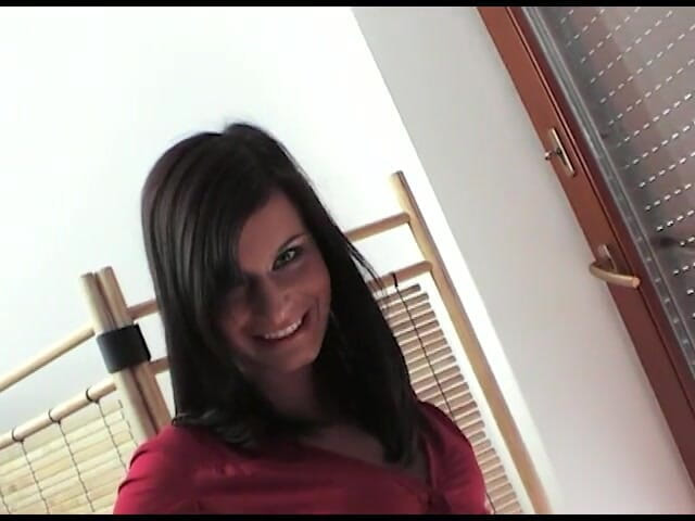 All Those Girlfriends: Megan Black is a perfect dark haired teen