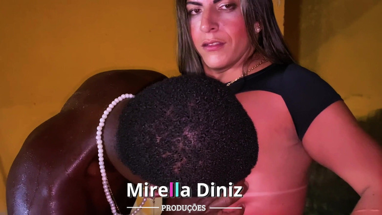 Mirella Diniz: 후장을 가지고 샤워를 하고 후장 따먹기
