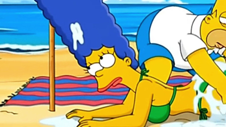 Octopussy Lovers Club: Salope De Plage 2: Chatte Remplie De Sperme. Parodie Des Simpsons...