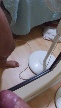 Hotelfinale: Amateurmasturbation und intensiver Spermaspritze