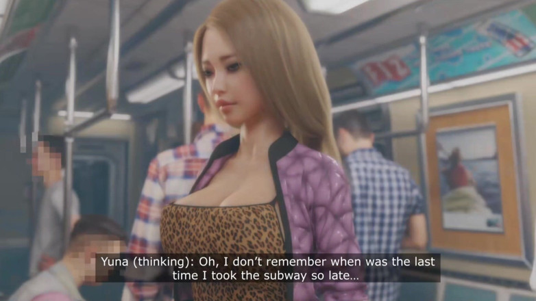 Sex anime taboo: Mi novia fue follada por un extraño en el tren
