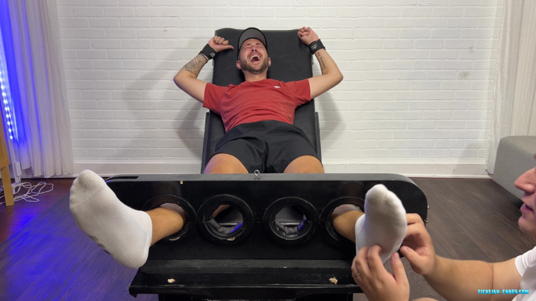 Ticklish Chubs: Dimitri Tickled &amp; Jerked
