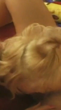 Two Horny Blondes Go Wild with a Banana