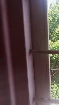 Desi Tina Camping Home în timp ce locul de muncă