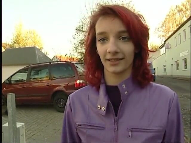Dirty Teeny: Redhead teen with small tits gives an amazing blowjob at...