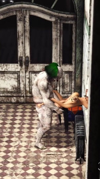 Super hot sexy college girl gets fucked hard by an Evil clown in an abandoned hospital