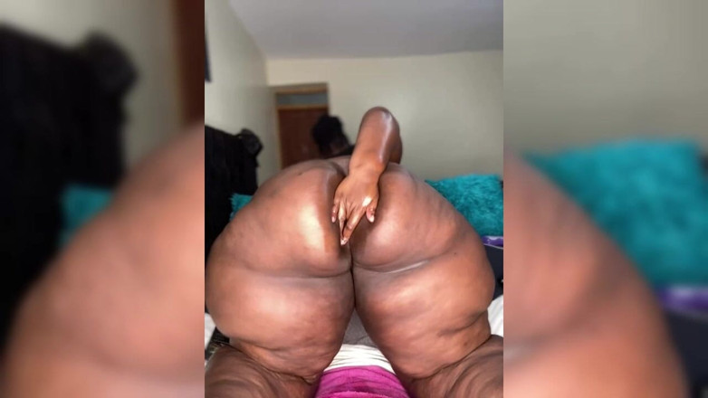 Legendary Booty Overdose: Ebony SSBBW Ass Worship &amp; Creampie Squirt