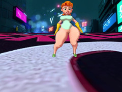 VR-Backalleytoonz: MILF Culona Twerka Con Il Suo Culo Grasso
