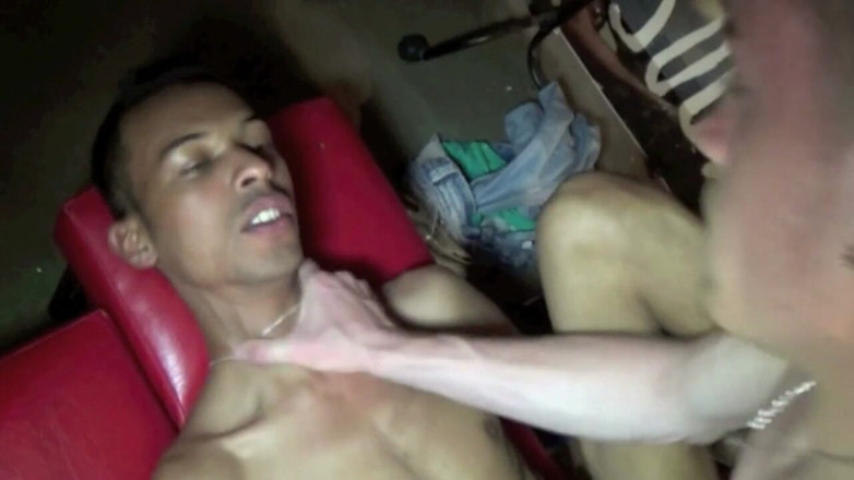 Crunch Boy: Latino twink used by his straight friend