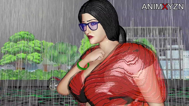 Animxyzn: Als Die Stiefmutter Im Regen Nass Wurde