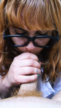Perverted Scientist Discovers Formula That Makes Man Hard and Tests the Assistant Giving a Blowjob Until He Cums