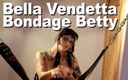 Picticon bondage and fetish: Bella Vendetta &amp;amp; Betty Femdom trói buộc dây strapon bdsm cao...