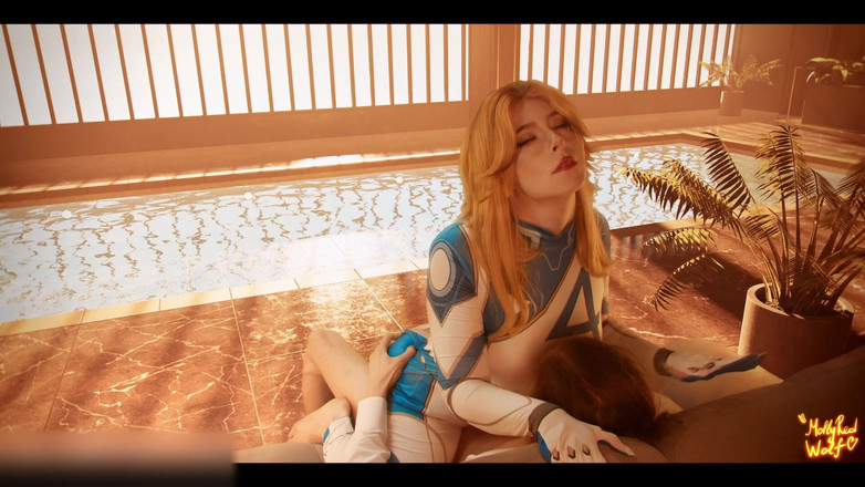 MollyRedWolf: Sue Storm flagrou Reed olhando fotos explícitas de Emma Frost -...