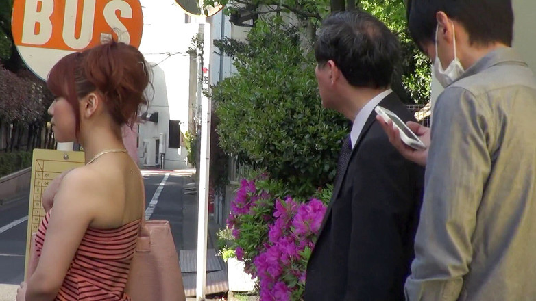 Caribbeancom: Japanese slut slammed and jizzed on pussy while in a...