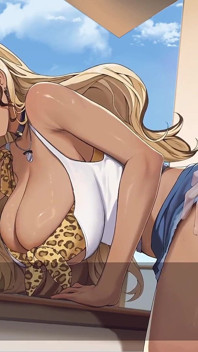 Мы занимаемся безумным сексом на ее балконе - игра Vlover No14, все сцены