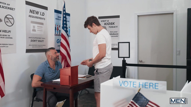 Men network: Men - Hot for the Ballot - Joey Mills, Cole Connor