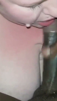 BBC Stroking His Big Cock While Licking His Helmet