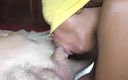 Bambulax: White Cock Versus Ebony Mouth for a Cum in Mouth