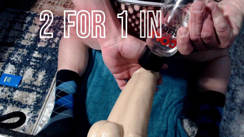 WilltakeItallrn: एक डिल्डो दो लंड.... मुझे चारों ओर खींचना,