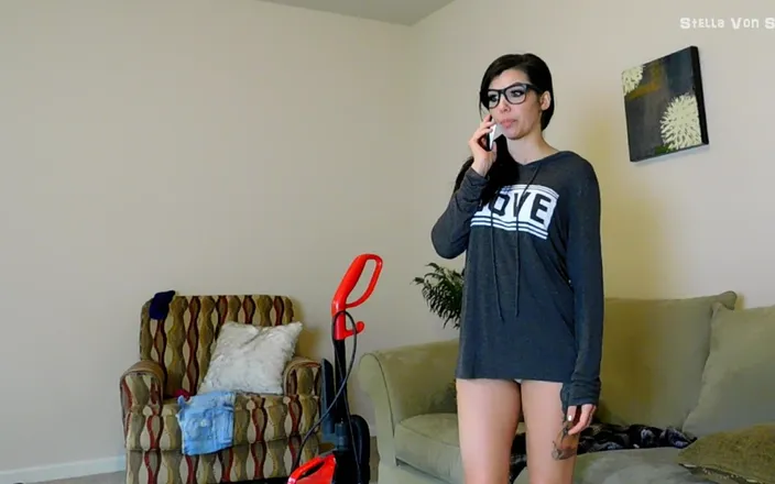 Stella Von Savage: Messy Roommate Revenge Masturbation