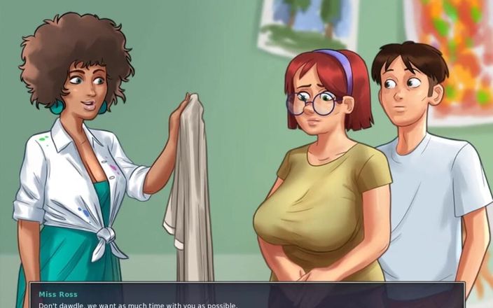 Miss Kitty 2K: Summertime saga -modellazione nuda - (Miss Ross Route)- parte 161