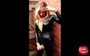 Alessia Travestita: Alessia Travestita 44 Black Latex Alleyway