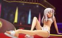 Mmd anime girls: Mmd R-18 fete anime clip sexy cu dans 466