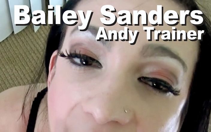 Edge Interactive Publishing: Bailey Saunders &amp;amp; Andy Trainer zuigen sperma in het gezicht