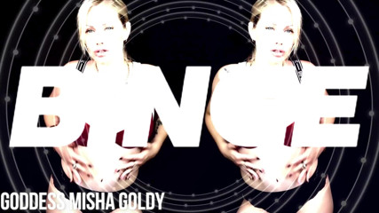 Goddess Misha Goldy: Binge, melancap dan memancut mani untuk saya!