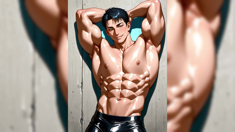 Erotic Man: Ai Porn Hunks позируют