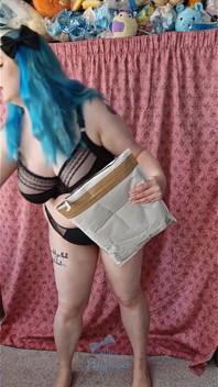 Latex Dress & Lingerie Unboxing - Solo Girl