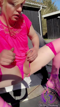 Pink Terrace Sissy Lost Anal Snake