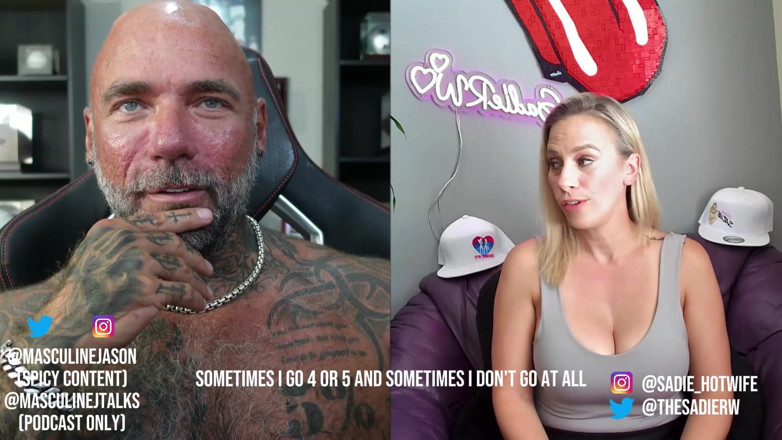 Raw and Uncensored with Masculine Jason: Porn Star Confessions - Hotwife Sadie (episode 153)