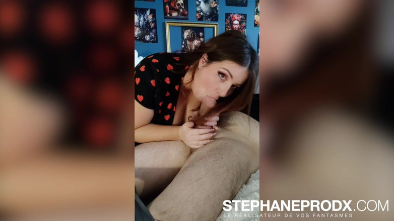 Stephprodx: 莉亚·洛夫用头发抽动并吮吸斯特凡内普罗德克斯