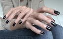 Lady Victoria Valente: Lady Victoria Valente - zwarte vingernagels